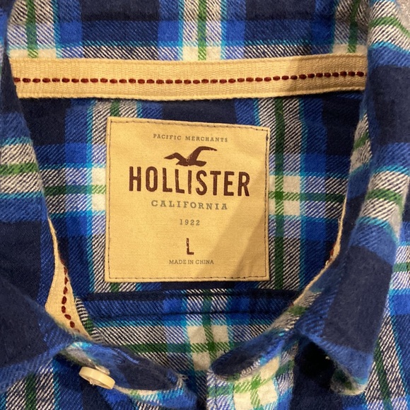Mens Hollister button down shirt Large - Picture 3 of 7